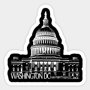 Washington DC Sticker